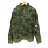 ハフ HUF 21AW CONTRA 1/4 ZIP FLEECE / HUF ハーフジップ フリース カモ メンズ import:L